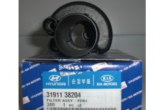 Фильтр топливный для MAZDA 6 универсал (GJ, GL) 2.5 2012-, код двигателя PYY1, V см3 2488, КВт141, Л.с.192, бензин, Hyundai-KIA 3191138204