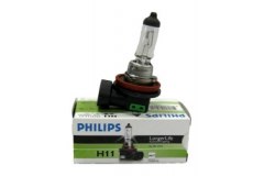 Лампа H11 (55W) PGJ19-2 Long Life EcoVision 12V 12362LLECO C1 36194044 для MAZDA 6 седан (GJ, GL) 2.0 2012-, код двигателя PEY5, V см3 1998, кВт 114, л.с. 155, бензин, Philips 12362LLECOC1