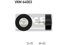 Ролик VKM64003 для MAZDA 6 седан (GH) 1.8 MZR 2007-2013, код двигателя L813, V см3 1798, кВт 88, л.с. 120, бензин, Skf VKM64003